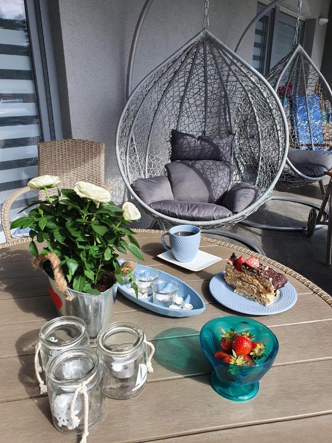 Apartament Bursztyn Поберово Экстерьер фото